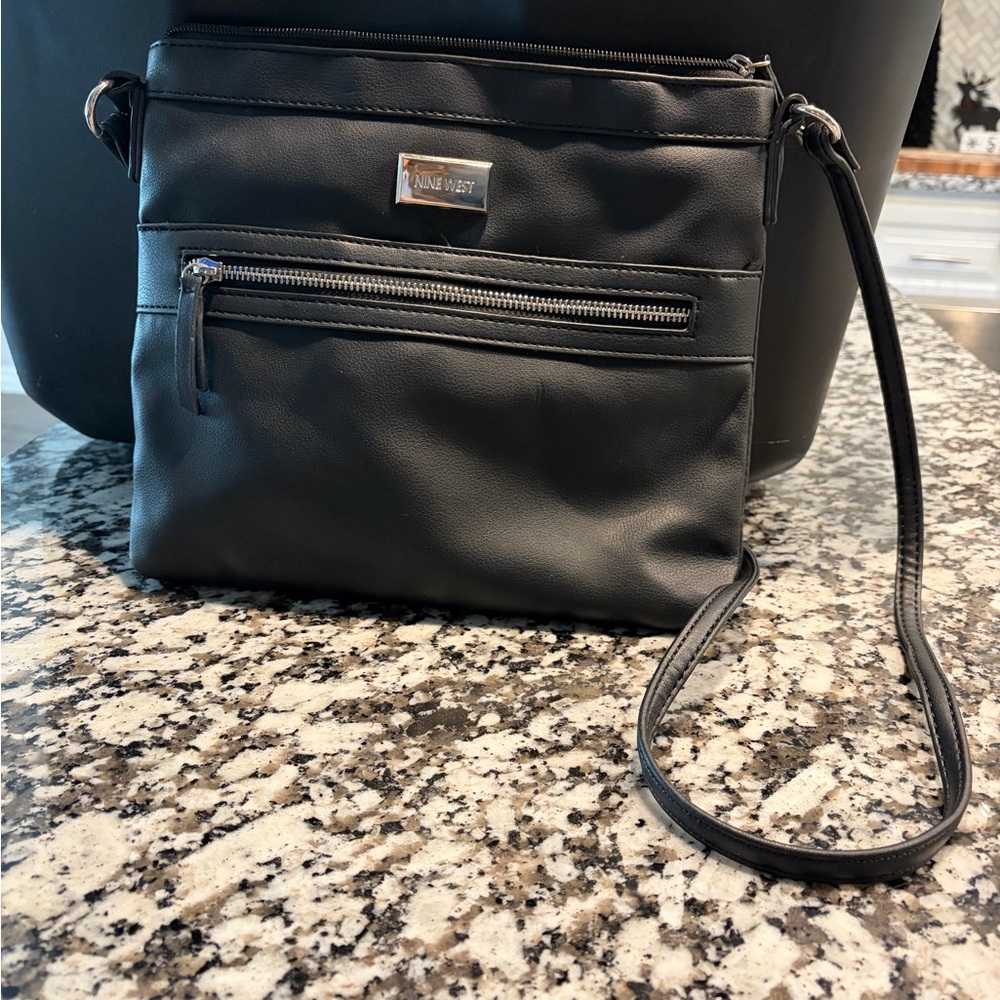 Nine West  Black Crossbody Bag